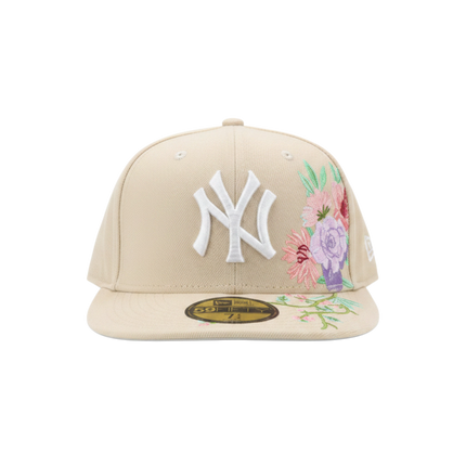 NY Flowers — Khaki