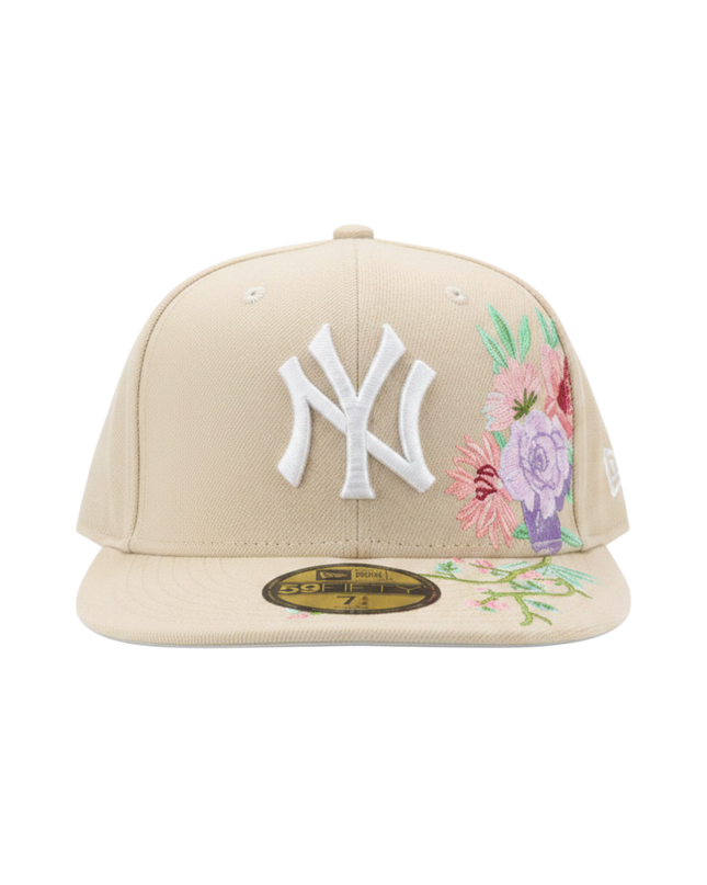 NY Flowers — Khaki