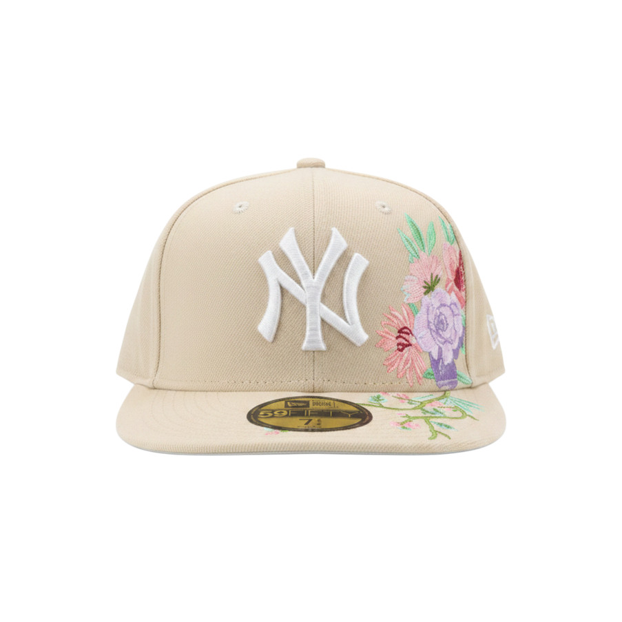 NY Flowers — Khaki