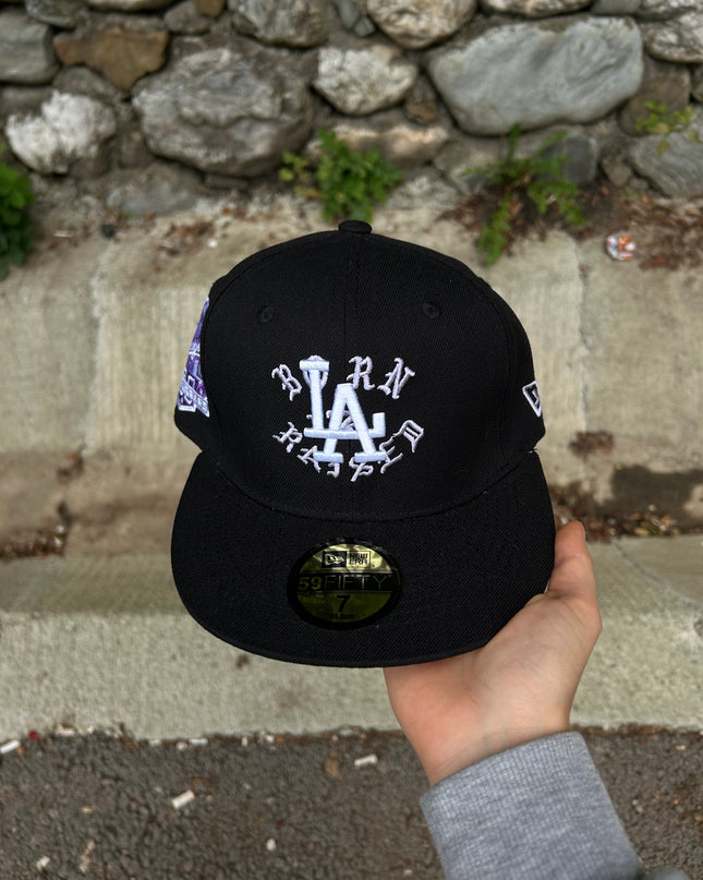 CW - LA 1958 BORN AND RAISED CUSTOM PURPLE/BLACK